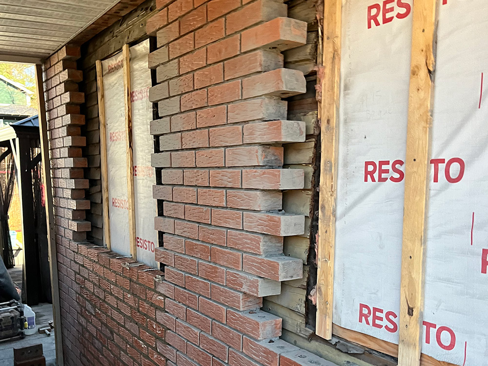 Maçonnerie Trois-Rivières restauration de brique
